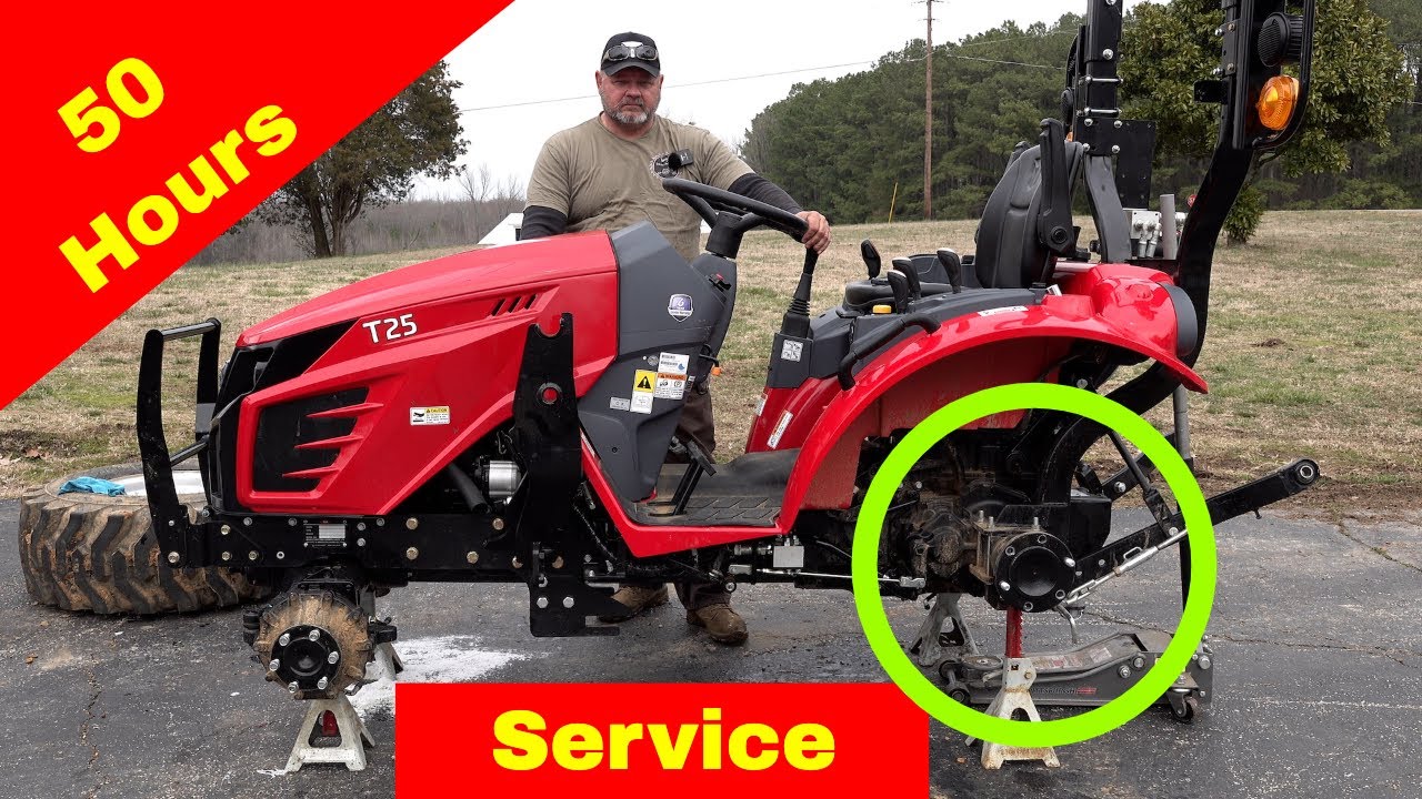 TYM T25 Tractor 50 Hour Service | You Need To Know This!  TYM TRACTORS
