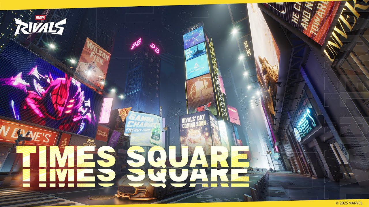 Times Square | Map Reveal | Marvel Rivals - YouTube