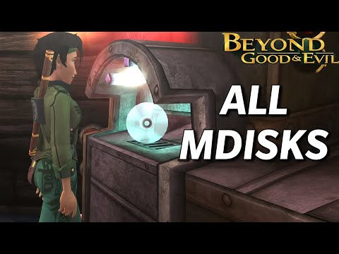 Beyond Good and Evil PS5 | Data Manager Trophy Guide (All Mdisk Locations)
