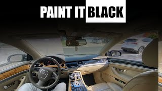 How to Replace Audi A8 Wood Trim with Piano Black