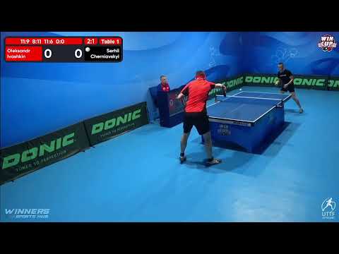 21:00 Oleksandr Ivashkin 3 - 1 Serhii Cherniavskyi West 5 WIN CUP 20.10.2022 | TABLE TENNIS WINCUP