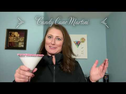 Candy Cane Martini by Queen of Cocktails