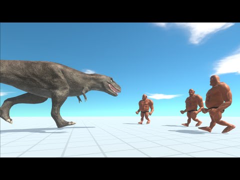 T-REX vs 3x EVERY UNIT - Animal Revolt Battle Simulator