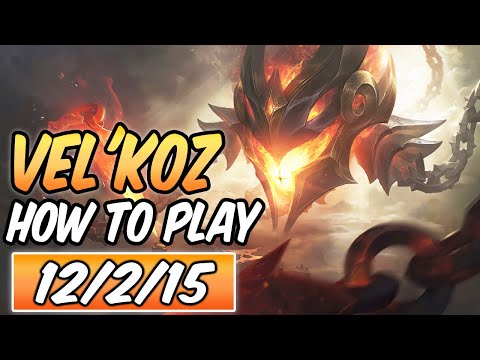 HOW TO PLAY VEL'KOZ MID | 62,037 DMG INFERNAL VEL'KOZ | Diamond Commentary | 45% CDR Build & Runes