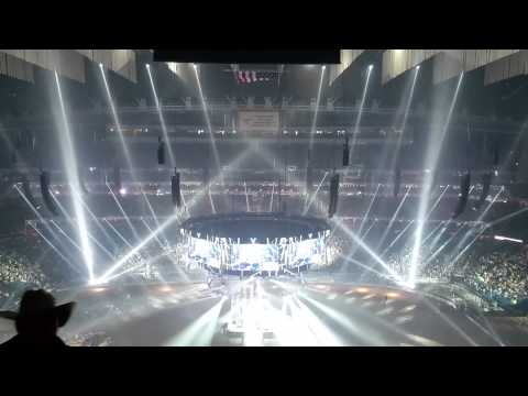 Fall Out Boy end of concert fireworks.