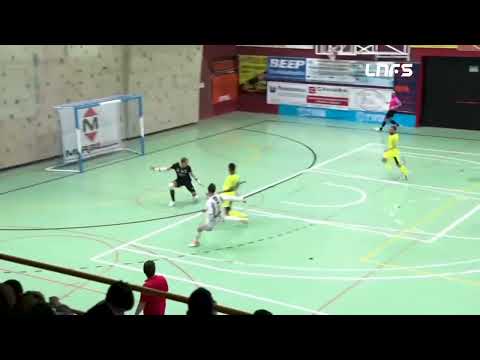 Gol Pablo Ibarra (4-0) Atlético Benavente - Union Africa Ceuti. J28, 2Div. LNFS