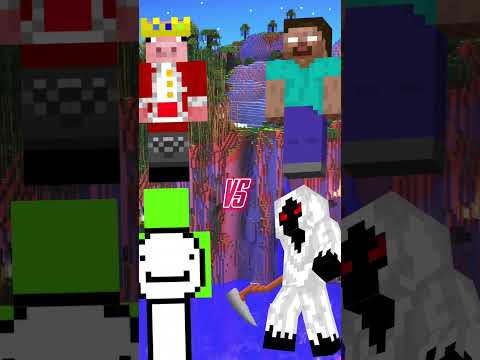 EPIC Techno Blade vs Herobrine Battle in Minecraft 303#viral#short