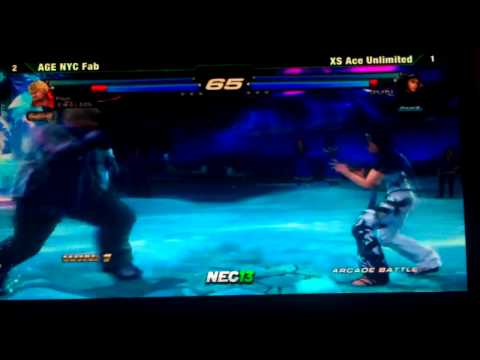 NEC13 Tekken Tag Tournament 2 Grand Finals: AGE NYC Fab vs. SOR/XS AceUnlimited