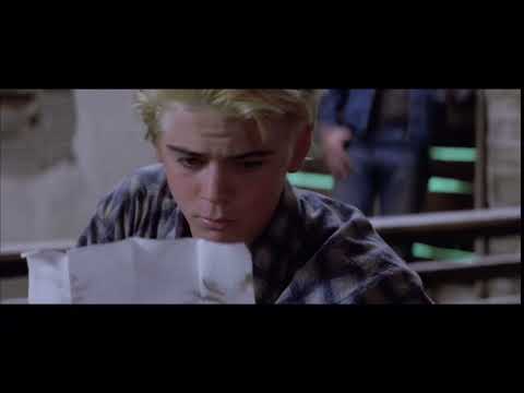 The Outsiders Dally comes to see Ponyboy and Johnny scene
