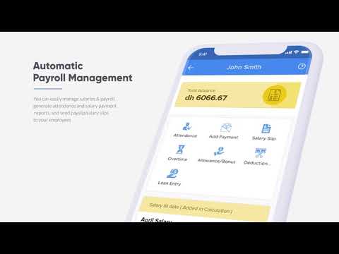 SalaryBook-Attendance, Payroll Video