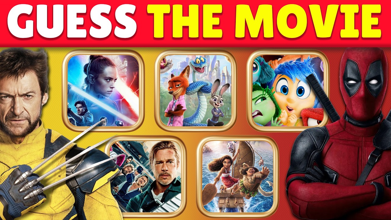 Name That Movie!  The UltimateGuess The Movie Trivia Challenge | Movie Quiz