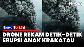 Download lagu MENCEKAM! Drone Rekam Detik-Detik Erupsi Gunung Anak Krakatau | iNews Terkini mp3