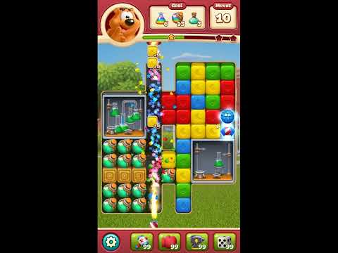 Toon Blast Level 7320 - NO BOOSTERS 🐻🐺🐱 | SKILLGAMING ✔️