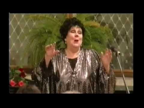 Margarita Voites sings "Villanelle" at her 75th birthday