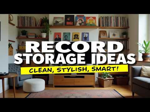 Creative & Cheap Record Storage Ideas for Vinyl Lovers | Record Storage Ideas