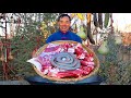 BEST Winter Hot Meal Pork Belly Stew With Blood Sausage And Sauerkraut Uncle Rural Gourmet