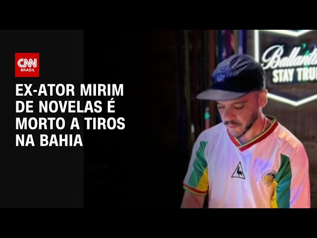 Ex-ator mirim de novelas é morto a tiros na Bahia | BASTIDORES CNN