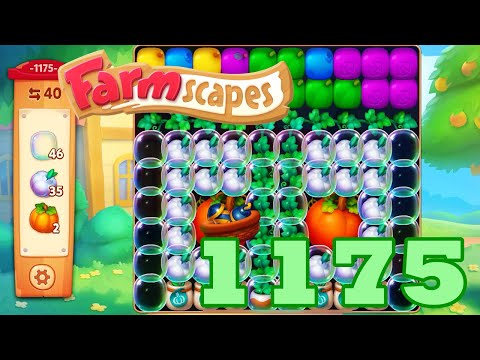 Farmscapes Level 1175 HD Gameplay Walkthrough | 3 - match game | android | ios | pc | GameGo Game
