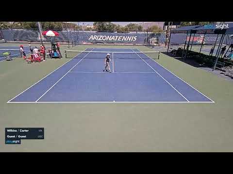 Women's Doubles 1/Eryn Cayetano v Salma Ziouti - USC v ARIZ - 8.4.23