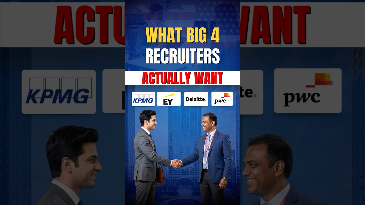 Crack Big 4 Interviews 🚀 The C.A.L.M. Method (Deloitte, PwC, EY, KPMG)