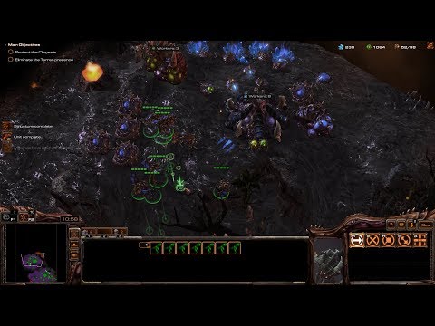 StarCraft: Mass Recall V7.0 Zerg Campaign Mission 3 - The New Dominion