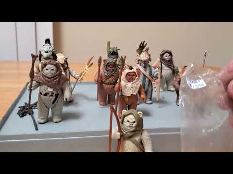 Ewok Comparison: Vintage Kenner to Hasbro