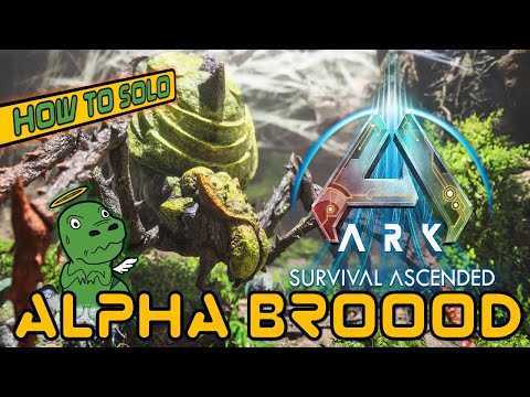 How to solo Alpha Broodmother Spider on Ark Survival Ascended 2025