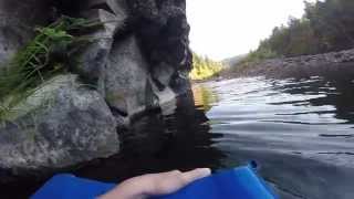 preview picture of video 'A Relaxing Swim in the Molalla River'