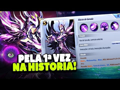 PELA 1ª VEZ EXCLUSIVIDADE CHEGA 1º NO GLOBAL - Saint Seiya: Awakening