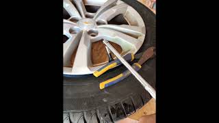 2015 Chevy Equinox TPMS Sensor installation and re-learning procedure for repairing at home.