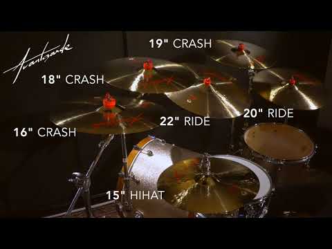 Avantgarde Cymbals Roughcut Series - Sound Demonstration