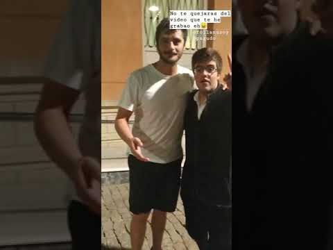 Antonio Pagudo con Follana en las fiestas de Murcia de 2019.