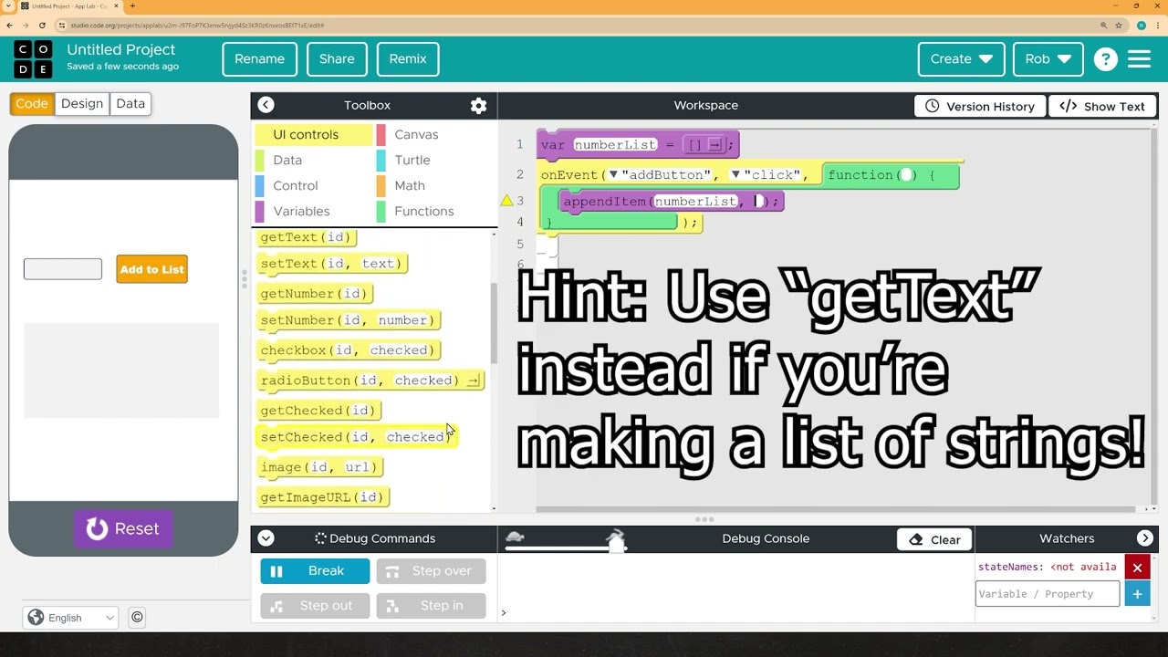 2023-2024 AP Performance Task Tips Part 1: Making a List