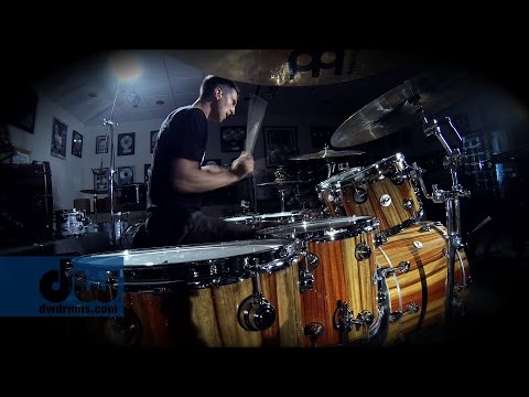 JP Bouvet plays DW Drums (100% GoPro)