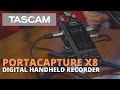 Tascam Portable Recorder Portacapture X8