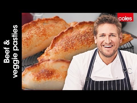 Beef & veggie pasties with Curtis Stone
