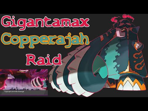 Pokemon Sword& Shield: Max Raid Battle - Defeat Gigantamax Copperajah in 5 mins (offline)