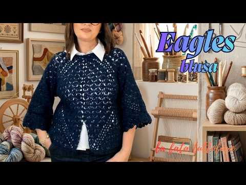 EAGLES hexagon blouse — La Fata Tuttofare