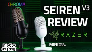 Video thumbnail for Razer Seiren V3 Mini & Chroma Mic Review | Micro Center by Micro Center