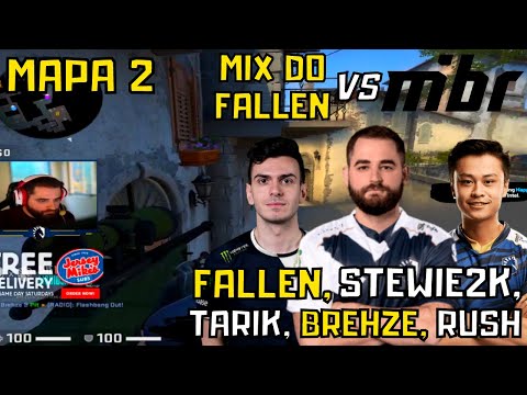MIBR vs King of Content (MIX do Fallen, Stewie2k, TaRiK...) Inferno - Mapa 2
