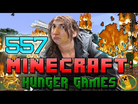 Minecraft: Hunger Games w/Mitch! Game 557 - EPIC FIRE FAIL!