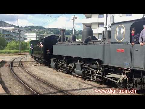 Blonay-Chamby: Dernier train vapeur spécial pour Vevey