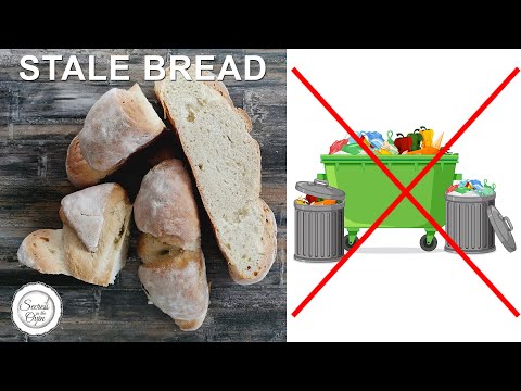 Don't throw away the Stale Bread, but make delicious recipes with it!