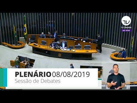 Plenário - Sessão de debates do Plenário - 08/08/2019 - 14:00