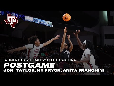 South Carolina Postgame: Joni Taylor, Ny Pryor, Anita Franchini