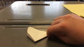How to make a snow flake