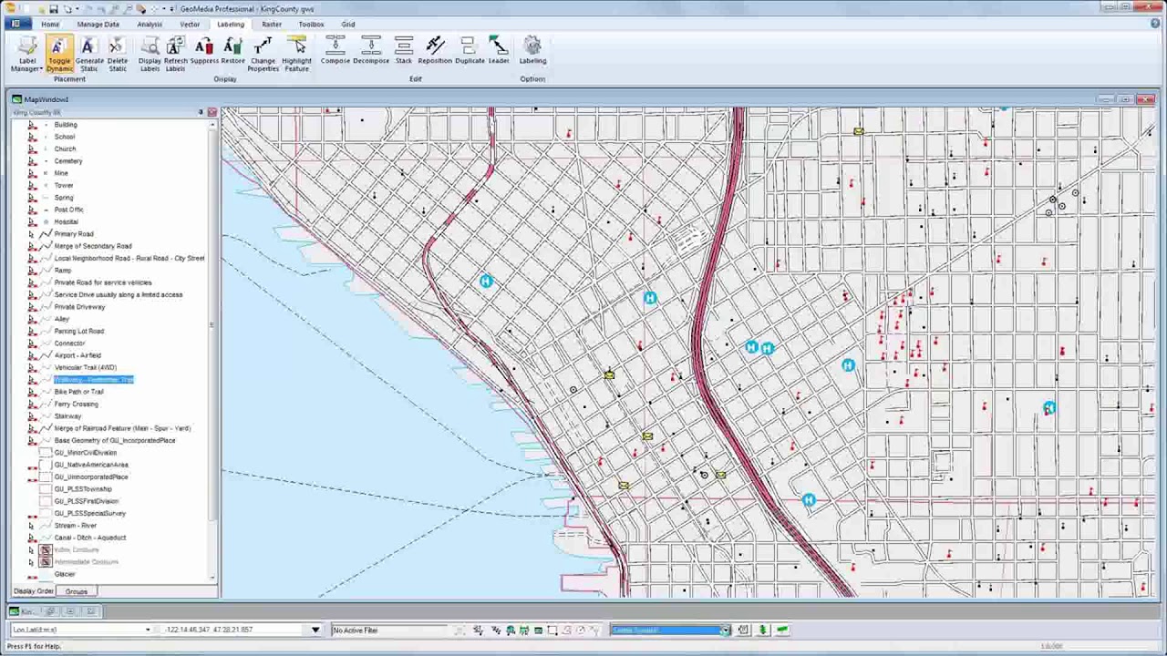 Simplifying how you work with GIS data in GeoMedia