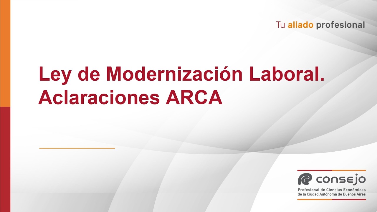 Aclaraciones ARCA