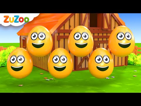 Colors and Numbers Songs | Colorful Surprise Eggs + More | ZuZoo Nursery Rhymes & Kids Songs