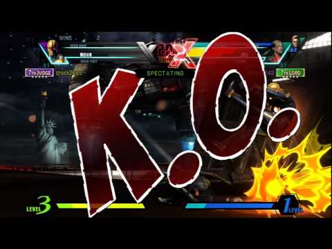 Ultimate Marvel vs Capcom 3 friday in lobby part 1 episode 3